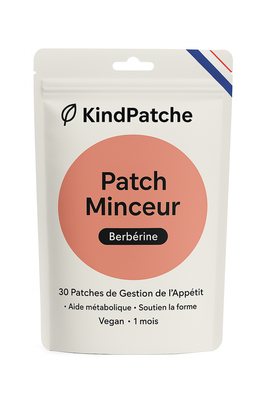 Patch minceur à la berbérine KindPatche pour perte de poids naturelle
